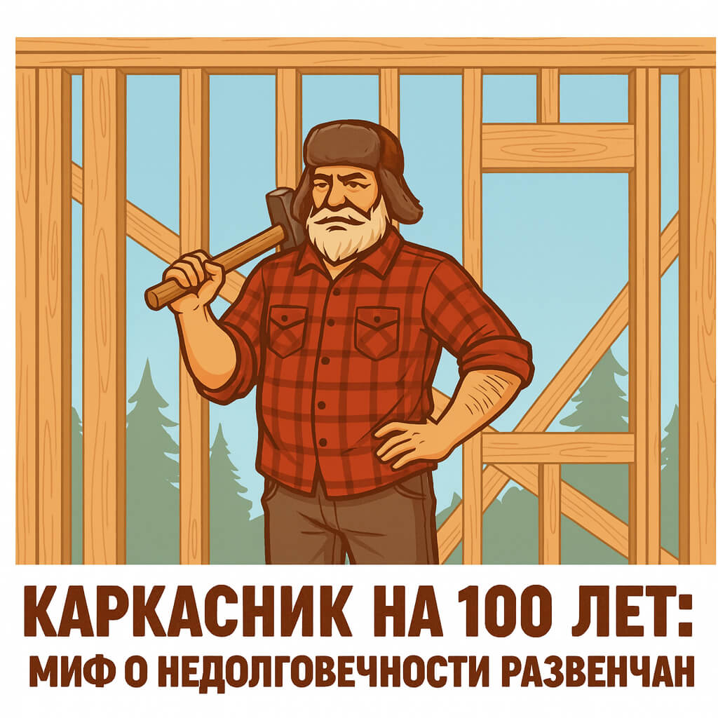 Срок службы каркасного дома: сколько лет простоит дом | Дед Каркас