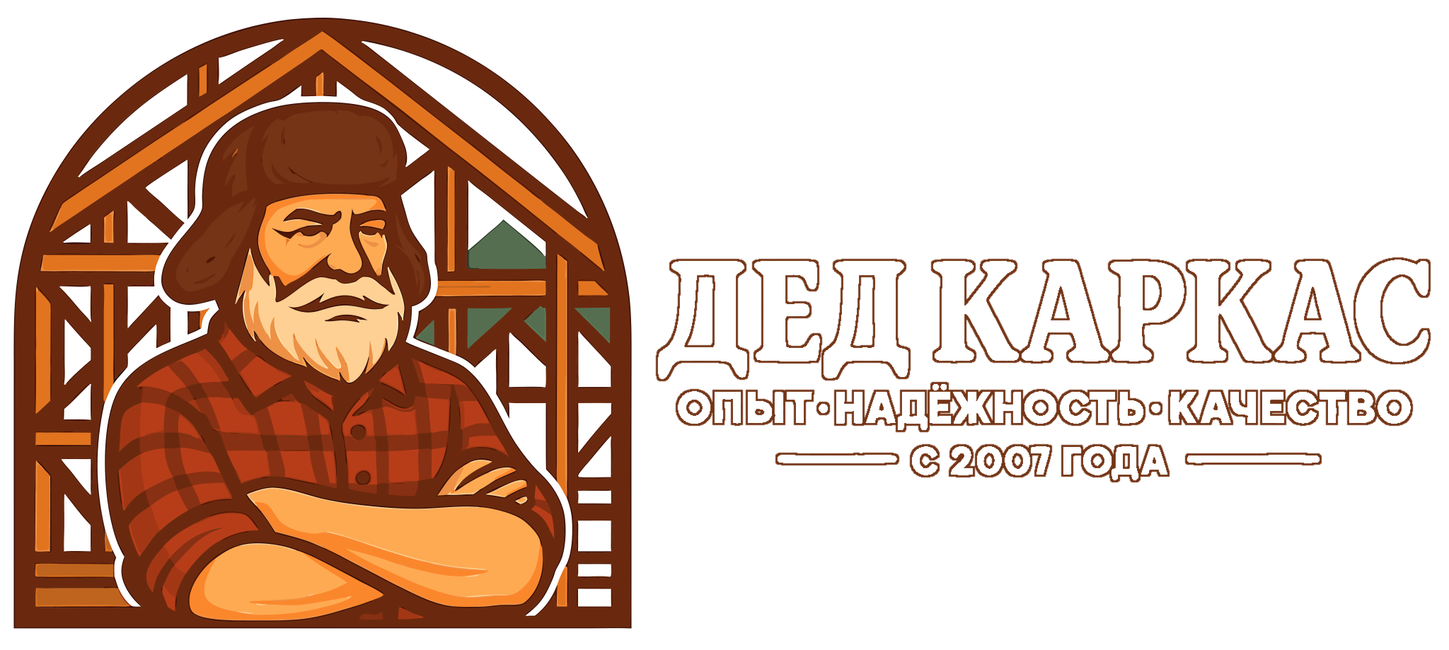 Логотип Дед Каркас